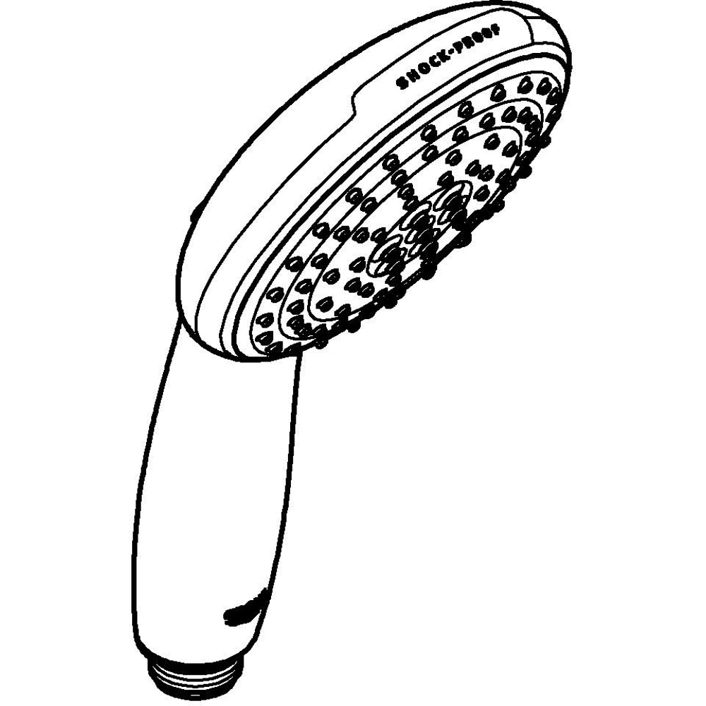 Para dus GROHE Tempesta 110 261612433, 2 functii, negru