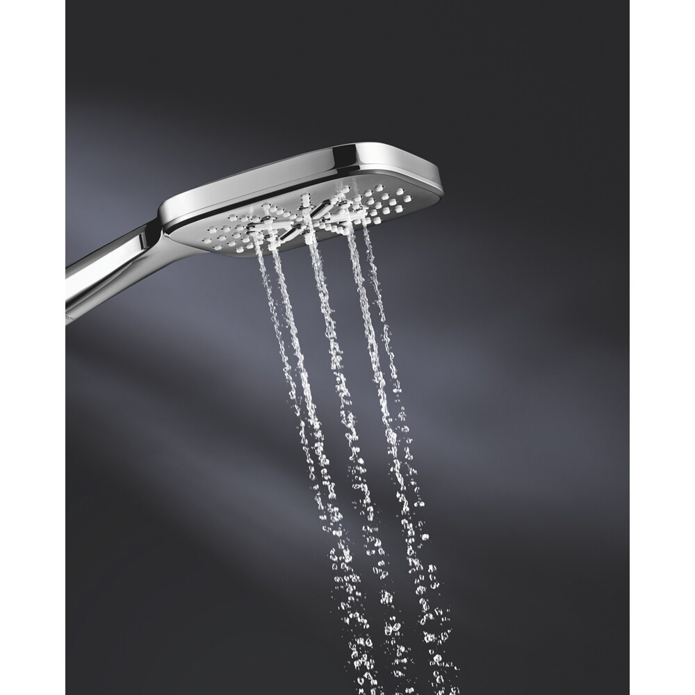 Para dus GROHE Rainshower SmartActive 130 Cube 26552000, 3 functii, crom