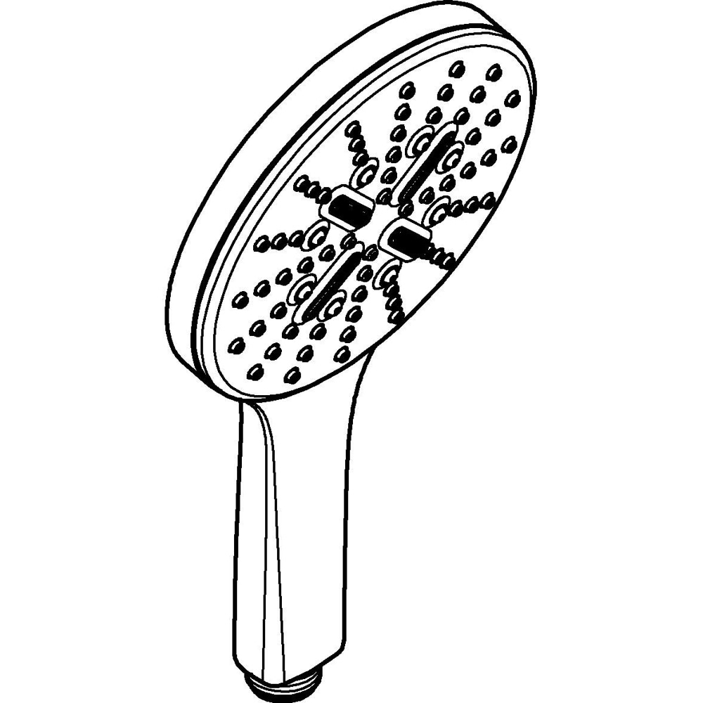 Para dus GROHE Rainshower SmartActive 130 26574000, 3 functii, crom