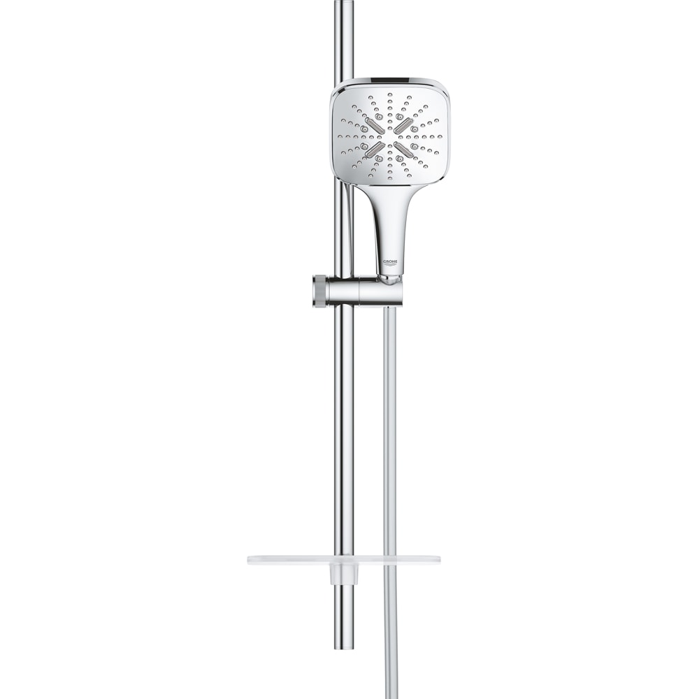 Coloana dus GROHE Rainshower SmartActive 130 Cube 26584000, 3 functii, crom