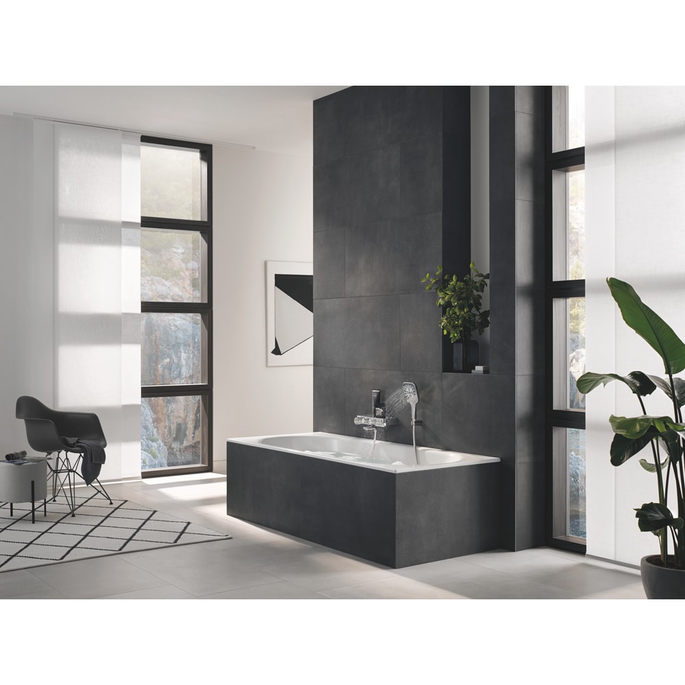 Para dus GROHE Rainshower SmartActive 130 Cube 26589000, 3 functii, crom