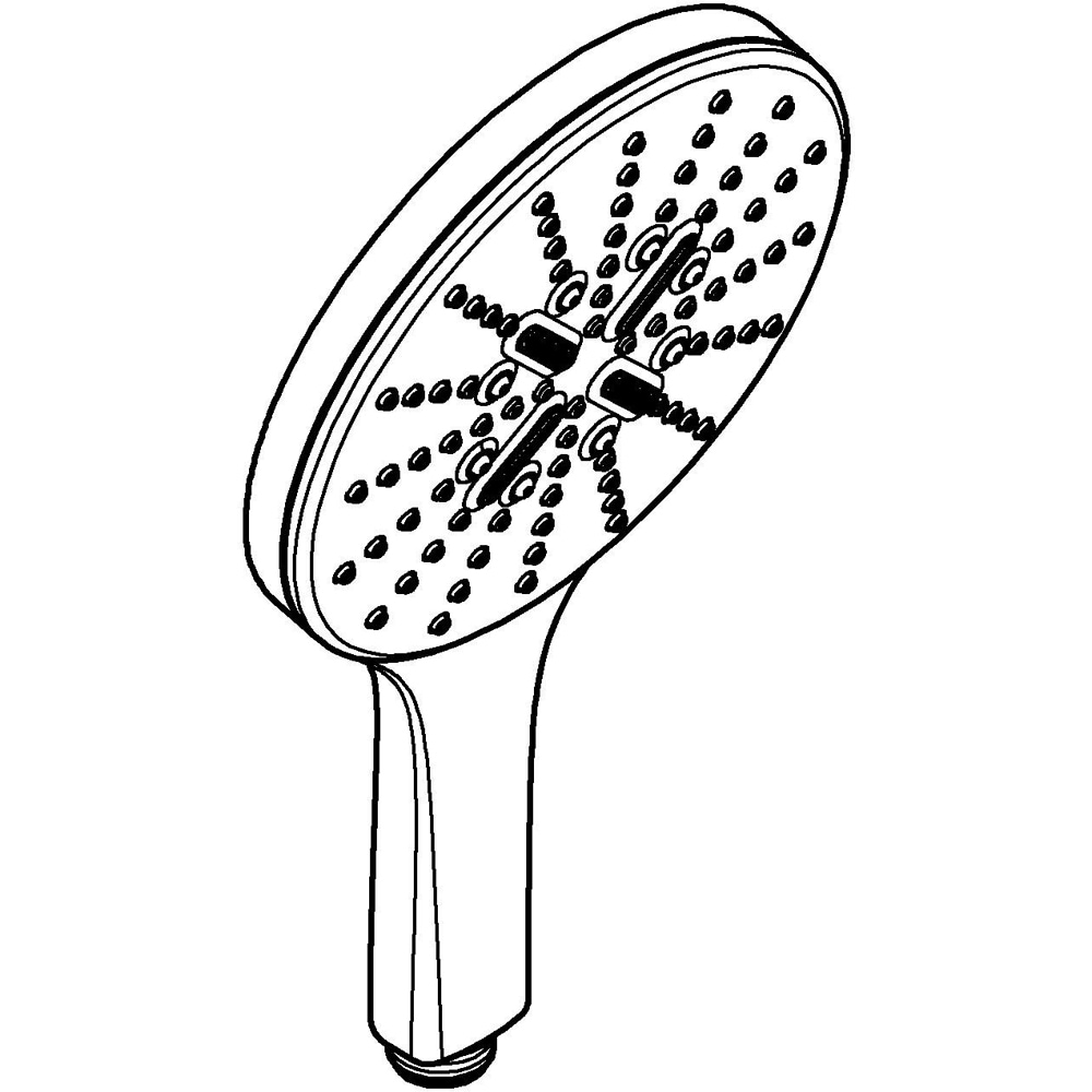 Para dus GROHE Rainshower SmartActive 150 26590000, 3 functii, crom