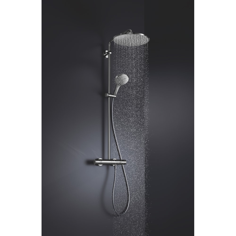 Sistem dus GROHE Rainshower SmartActive 310 26648000, termostat, 3 functii, crom