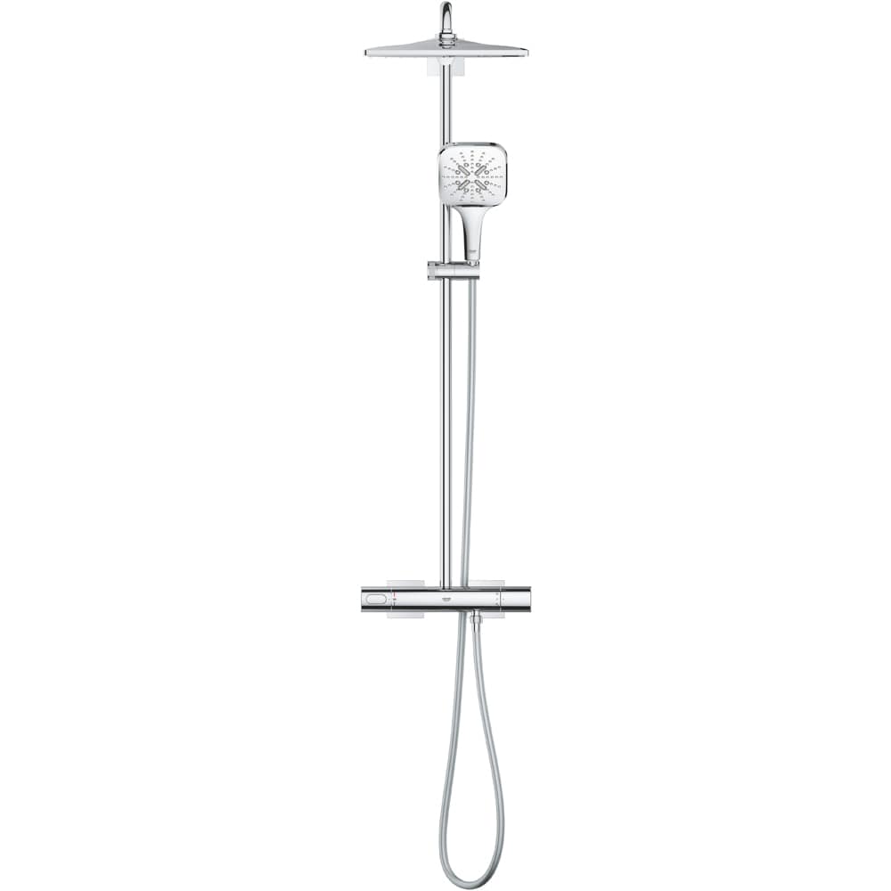 Sistem dus GROHE Rainshower SmartActive 310 26652000, termostat, 3 functii, crom