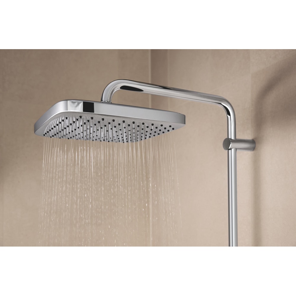 Sistem dus GROHE Vitalio Cube 250 26696001, termostat, 1 functie, crom