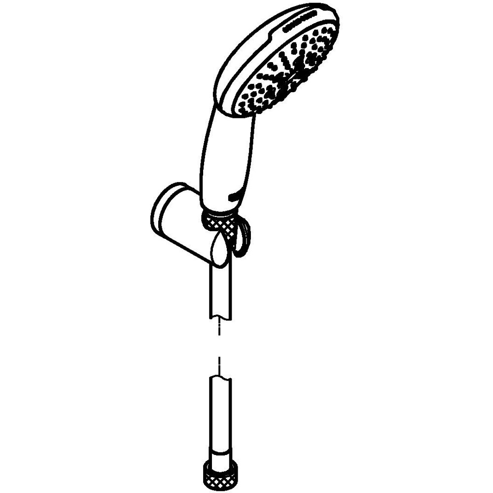 Para dus GROHE Vitalio Start 110 26769001, 3 functii, crom