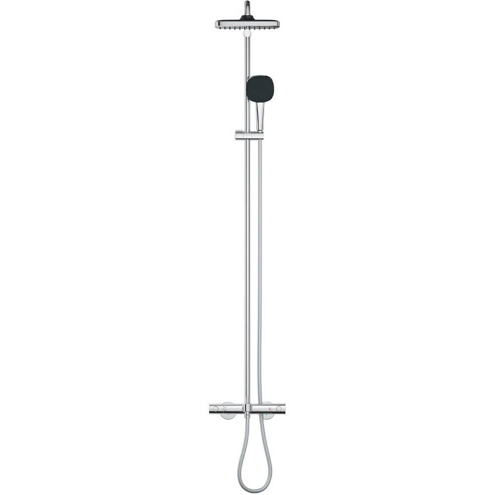 Sistem dus GROHE Vitalio Comfort 250 26984001, termostat, 1 functie, crom