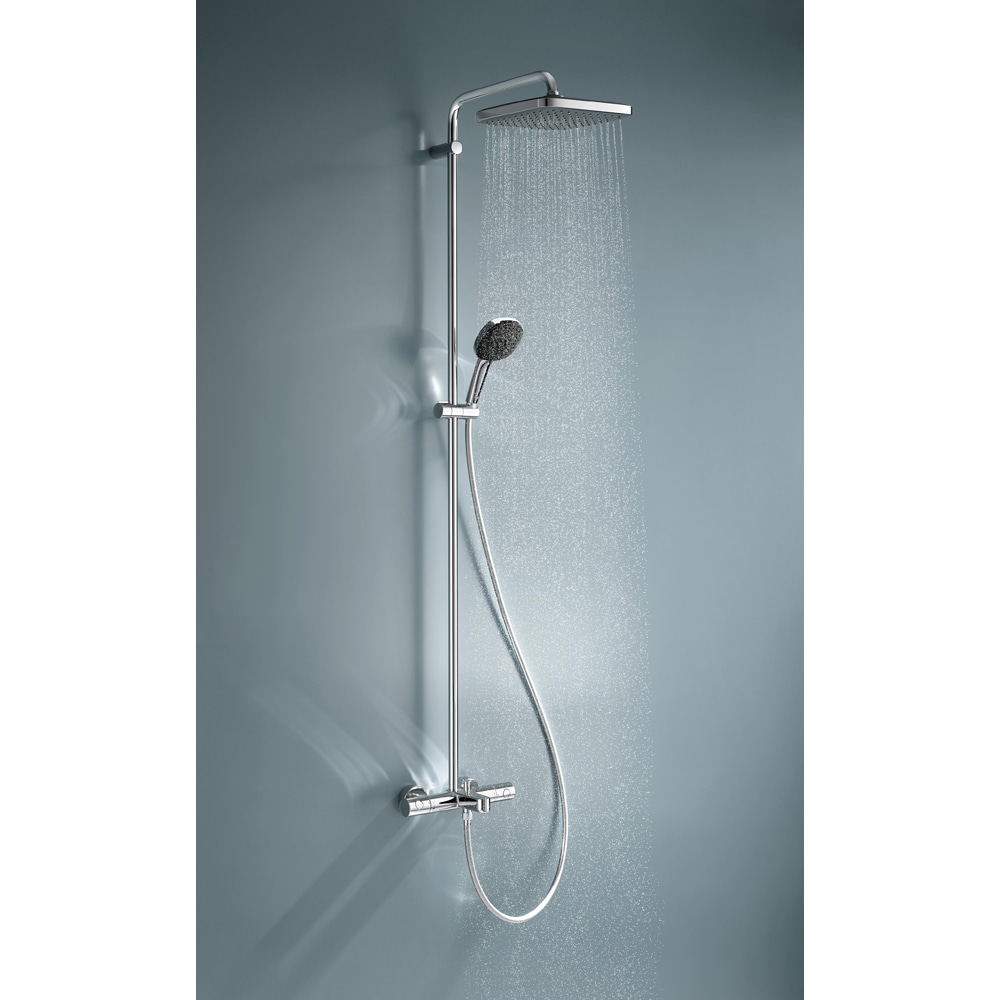 Sistem dus GROHE Vitalio Comfort 250 26984001, termostat, 1 functie, crom