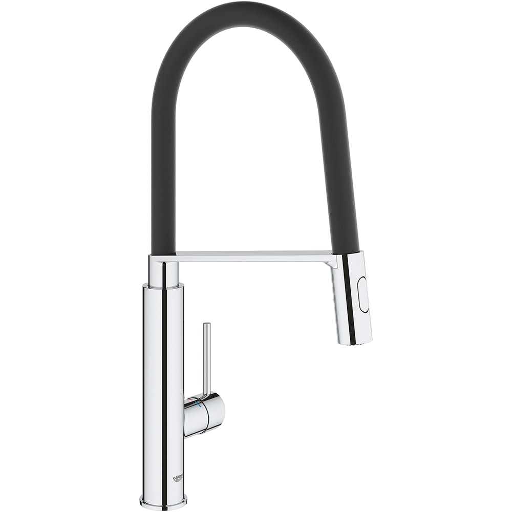 Baterie bucatarie GROHE Viamo 30433000, dus extractibil, alama, crom