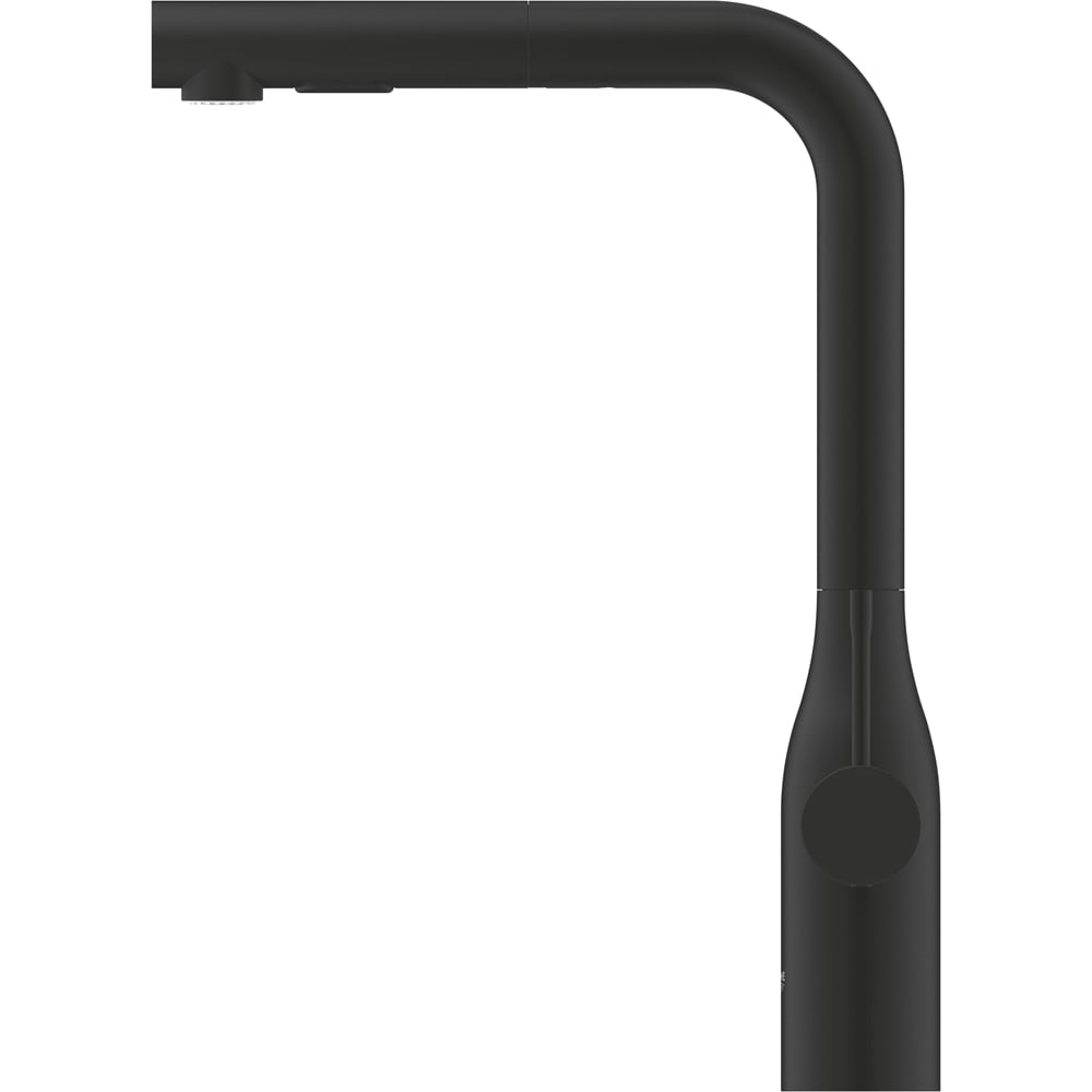 Baterie bucatarie GROHE Essence 30504KF0, alama sanitara, negru