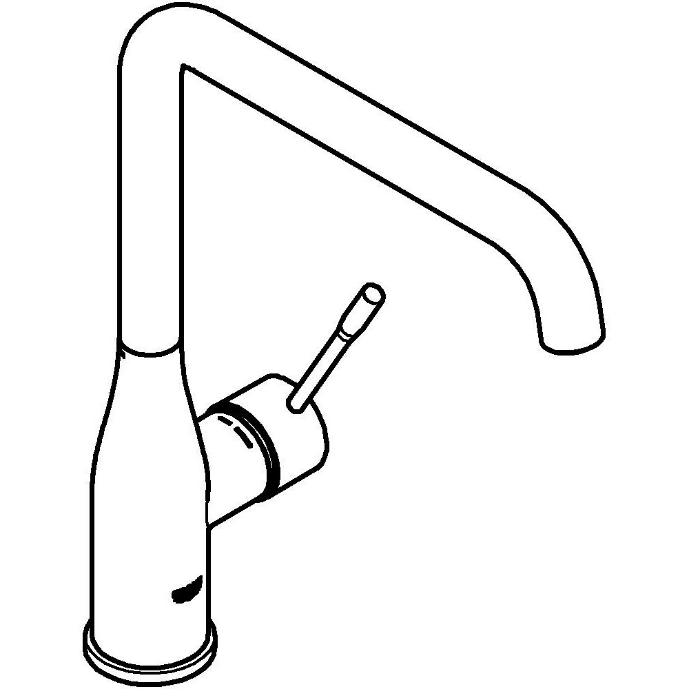 Baterie bucatarie GROHE Essence 30505000, alama sanitara, crom