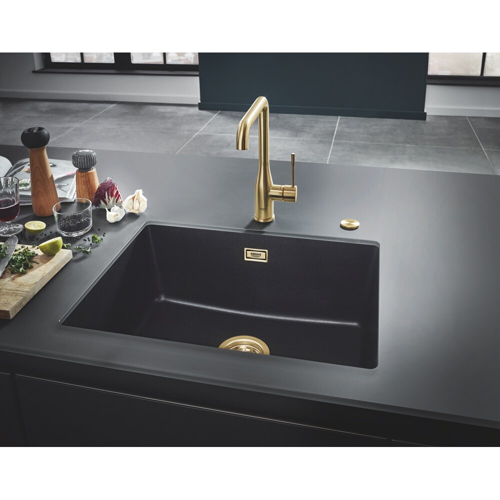 Baterie bucatarie GROHE Essence 30505GN0, alama sanitara, auriu