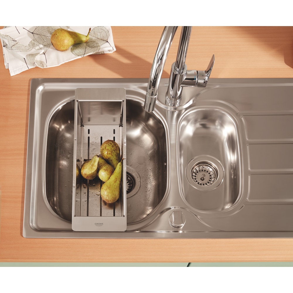 Baterie bucatarie GROHE Start Edge 30550000, alama sanitara, crom