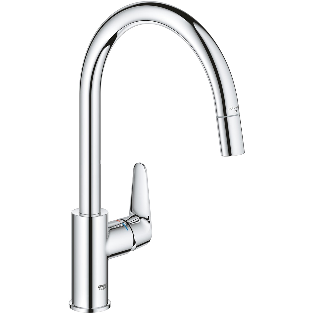 Baterie bucatarie GROHE Start Curve 30562000, alama sanitara, crom