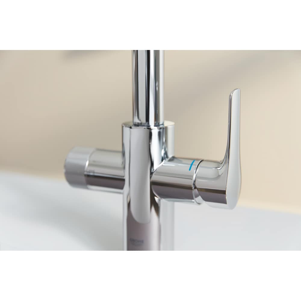 Baterie bucatarie GROHE Blue Pure Eurosmart 30586000, alama sanitara, crom