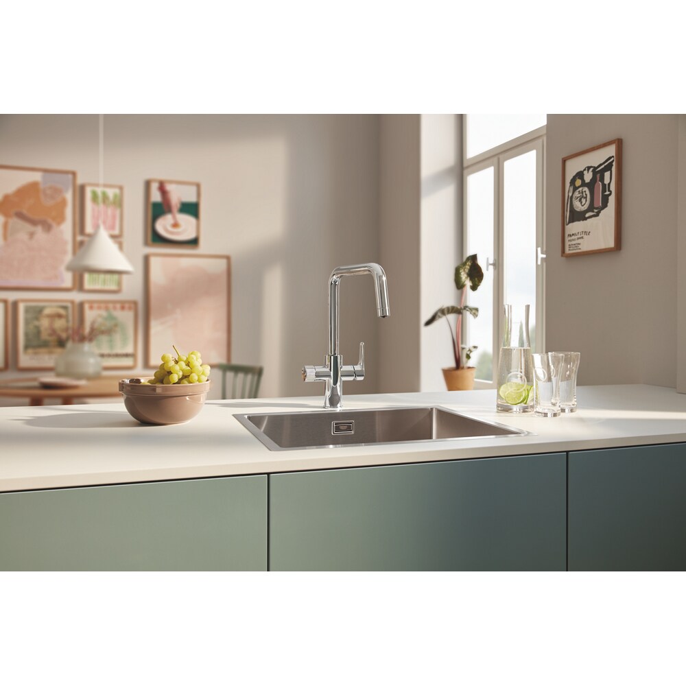 Baterie bucatarie GROHE Blue Pure Eurosmart 30586000, alama sanitara, crom