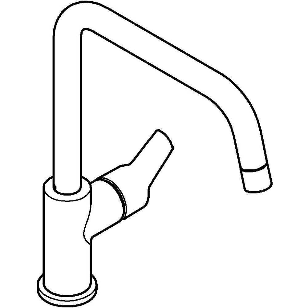 Baterie bucatarie GROHE Start 30630000, alama sanitara, crom