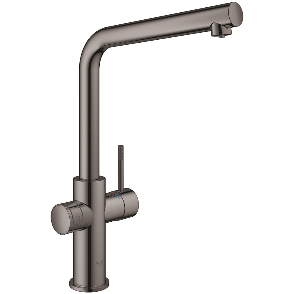 Baterie bucatarie cu unitate de racire si filtru GROHE Blue Home 31454A01, alama, grafit