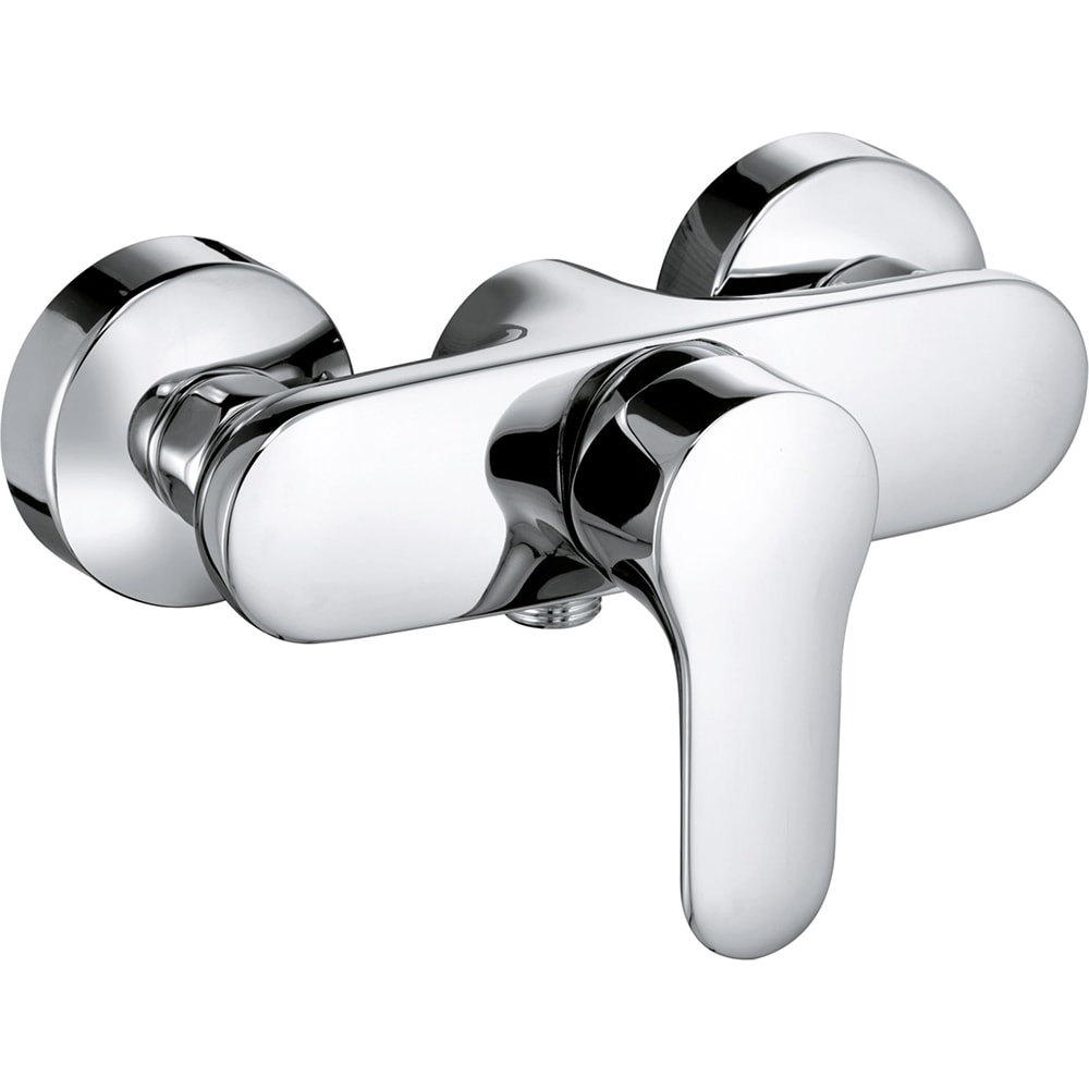 Baterie dus KLUDI Objekta 327640575, alama sanitara, argintiu