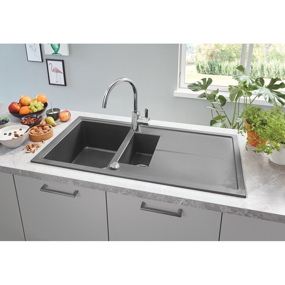 Baterie bucatarie GROHE Eurosmart Cosmopolitan 32843002, alama, crom