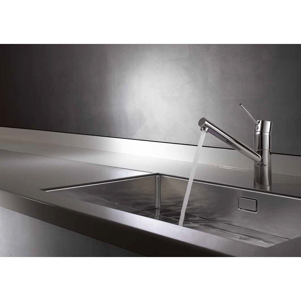 Baterie bucatarie KLUDI Scope 339300575, alama sanitara, argintiu