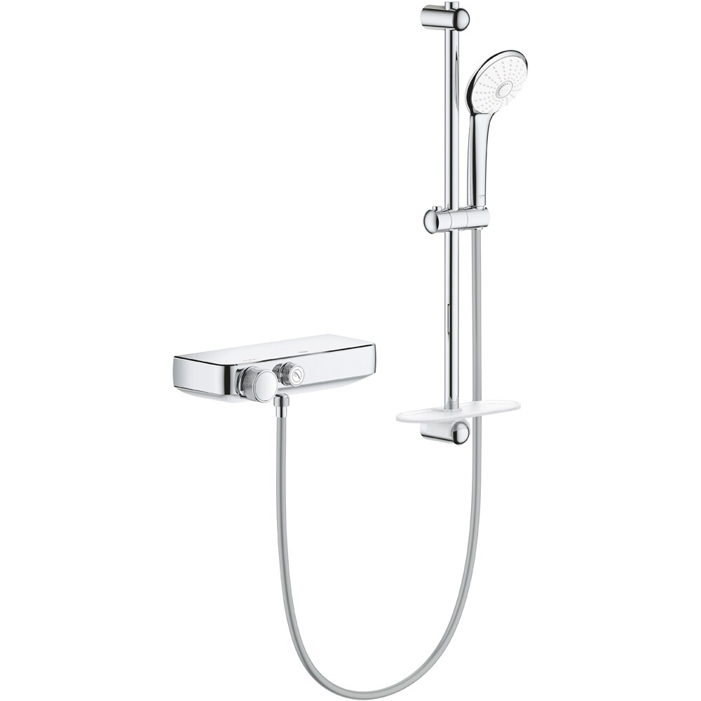 Set dus GROHE Grotherm SmartControl 34720000, termostat, 3 functii, crom