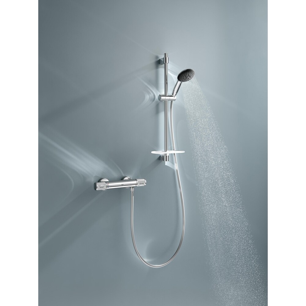 Set dus GROHE Precision Feel 34791001, termostat, 3 functii, crom