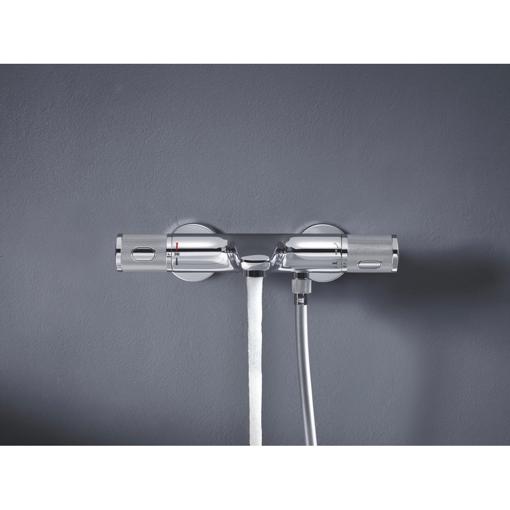 Baterie cada-dus GROHE Grohtherm 1000 34830000, alama sanitara, crom