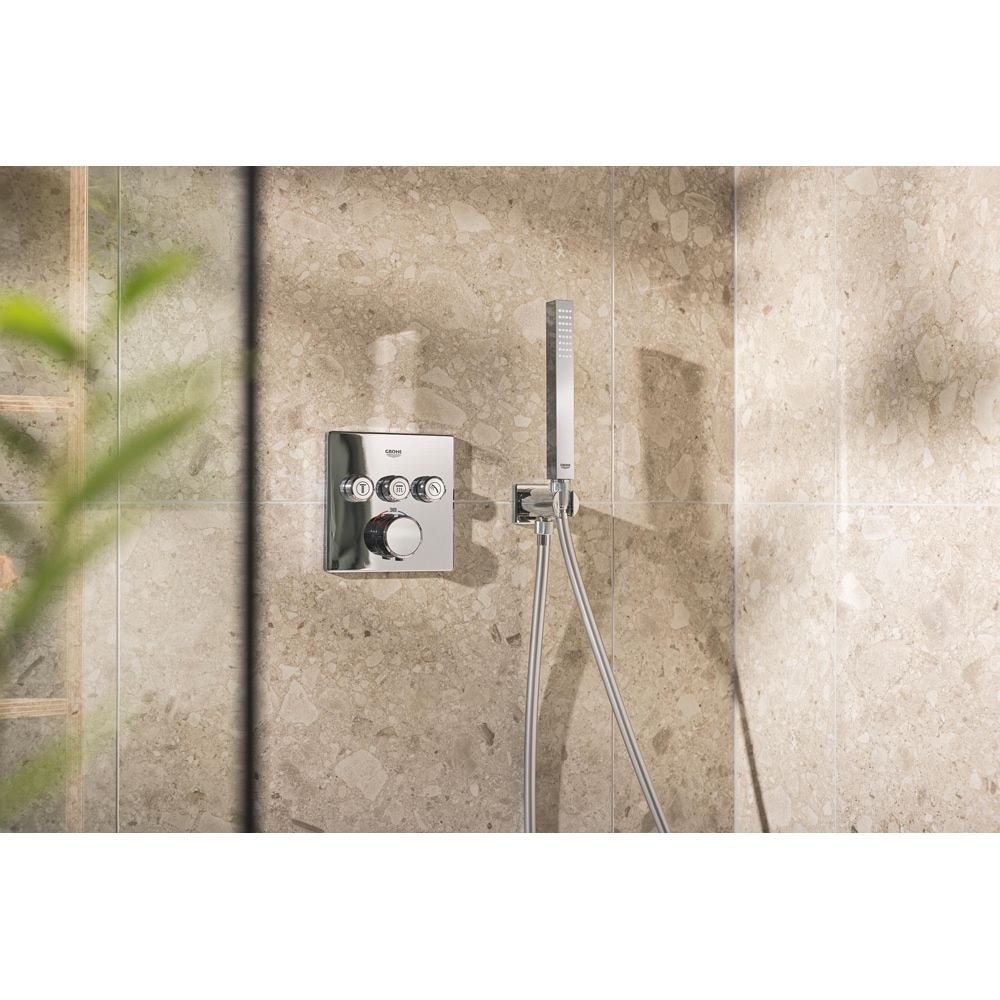 Sistem dus GROHE Precision SmartControl 310 34875000, termostat, 3 functii, crom