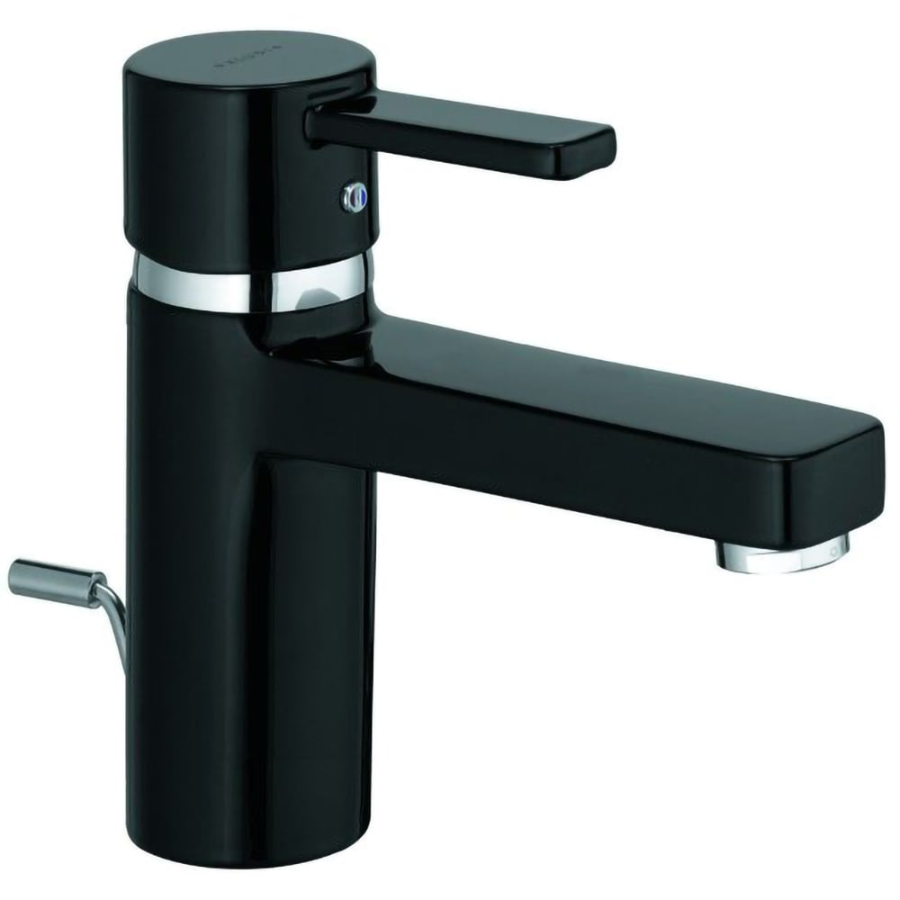 Baterie lavoar KLUDI Zenta 382608675, alama sanitara, negru