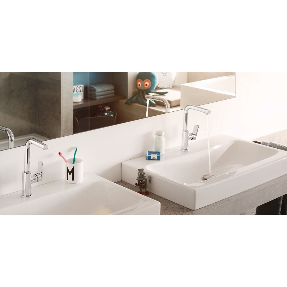 Baterie lavoar KLUDI Pure&Style 400240575, alama sanitara, argintiu