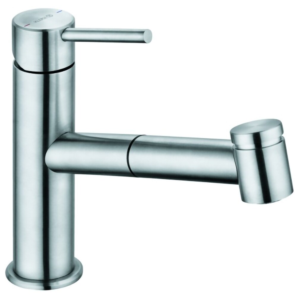 Baterie bucatarie KLUDI Steel 44851F860, inox, argintiu