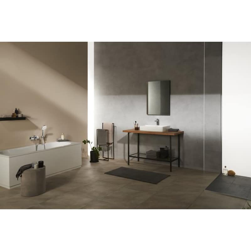 Baterie cada-dus KLUDI Zenta SL 486700565, alama sanitara, argintiu