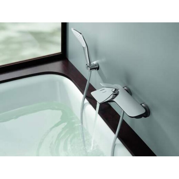 Baterie cada KLUDI Balance 524450575, alama sanitara, argintiu