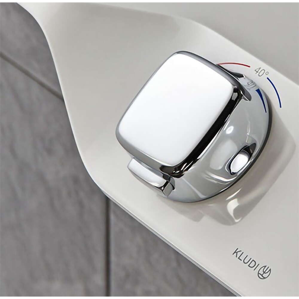 Sistem dus KLUDI Cockpit 8020091-00, termostat, 1 functie, crom-alb