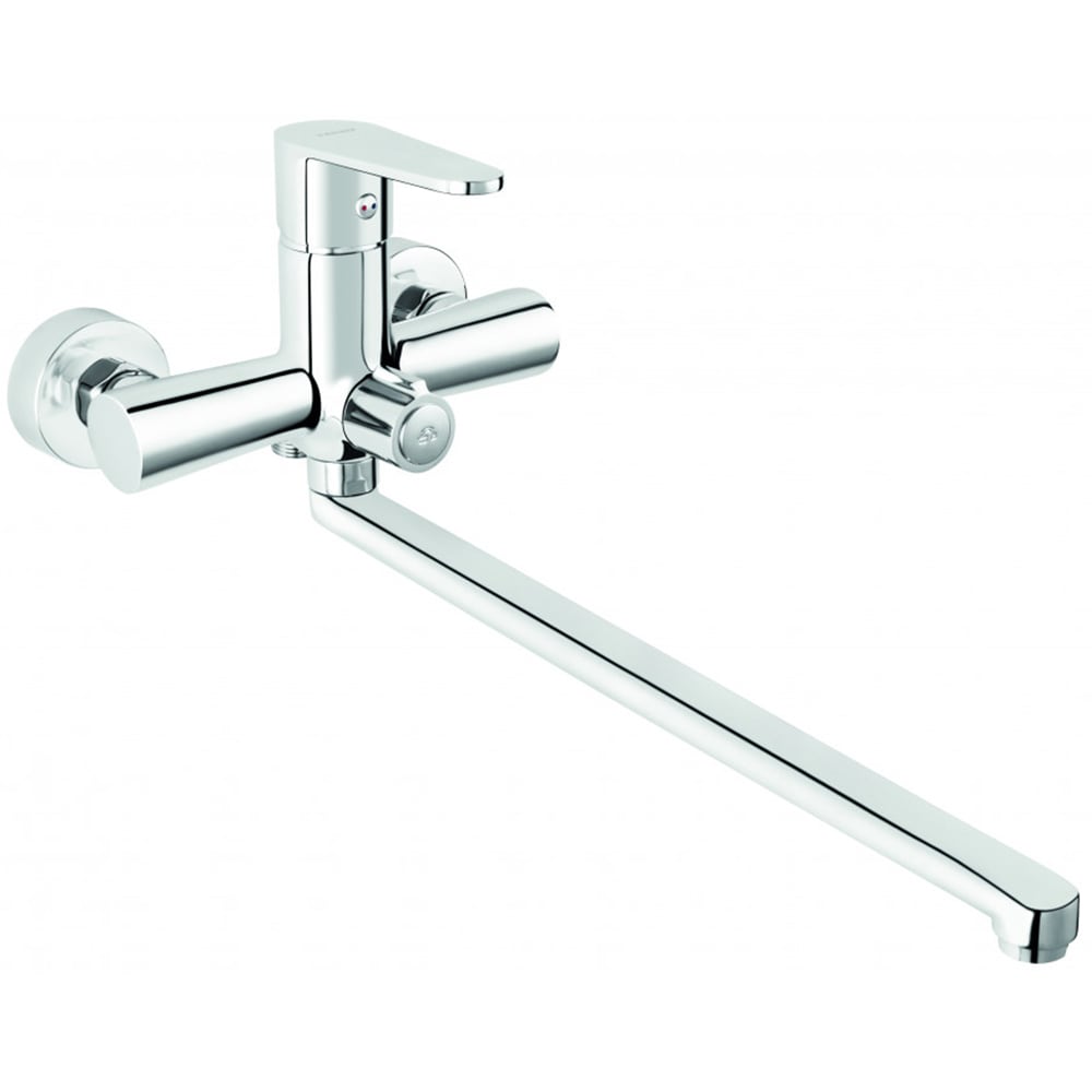 Baterie cada-dus FERRO Algeo BAG5A, alama sanitara, argintiu