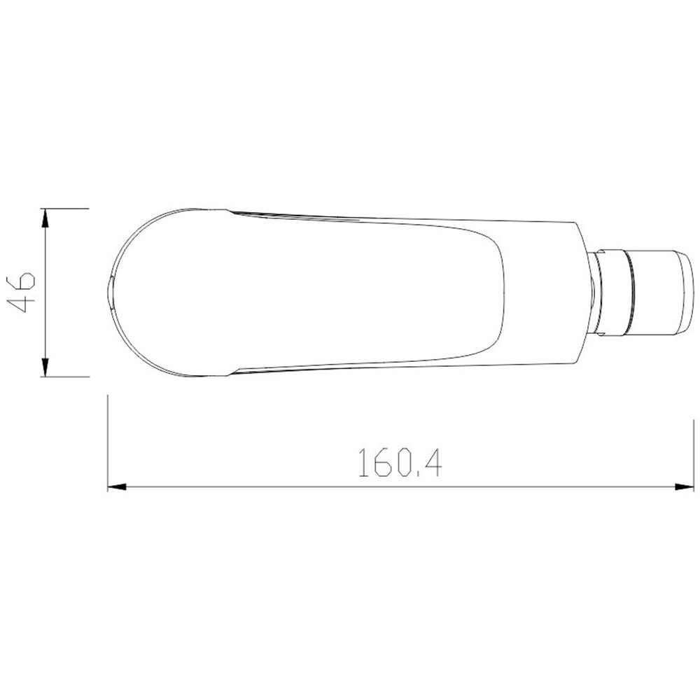 Baterie bideu SANOBI SBK-05, alama, negru