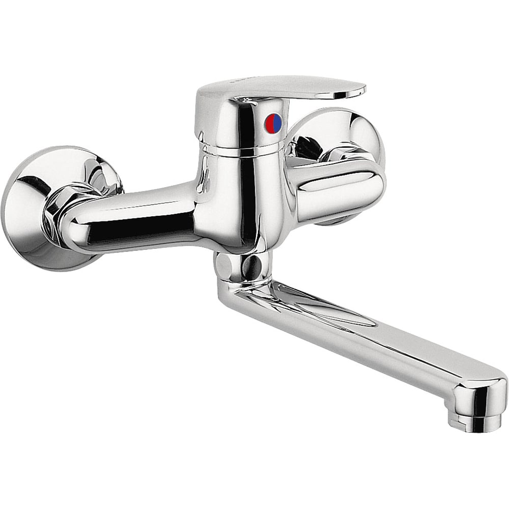 Baterie lavoar FERRO Smile BSM3, alama sanitara, argintiu