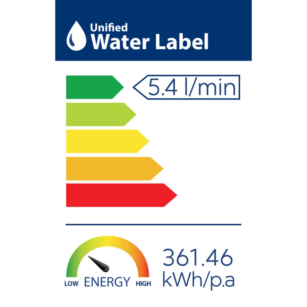 Baterie bideu FERRO Vitto Verdeline BVI6VL, alama sanitara, argintiu