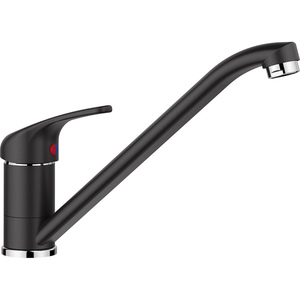 Baterie bucatarie BLANCO Daras, granit, negru