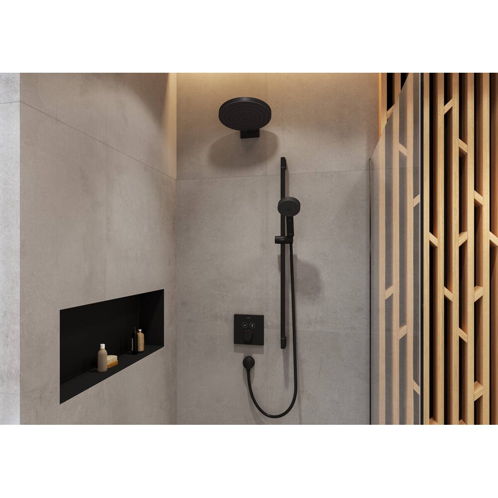 Baterie cada-dus HANSGROHE Shower Select 15763670, alama sanitara, negru