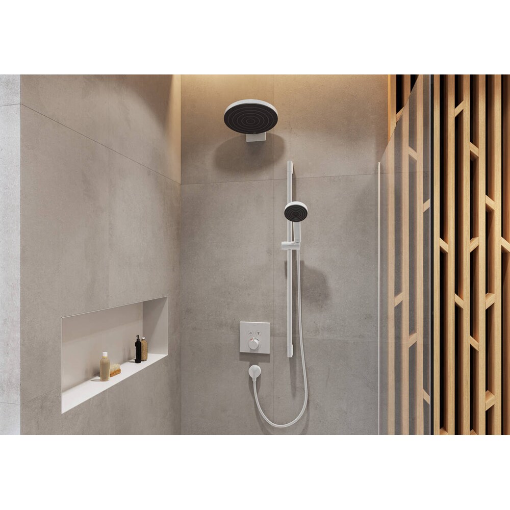 Baterie cada-dus HANSGROHE Shower Select 15763700, alama sanitara, alb