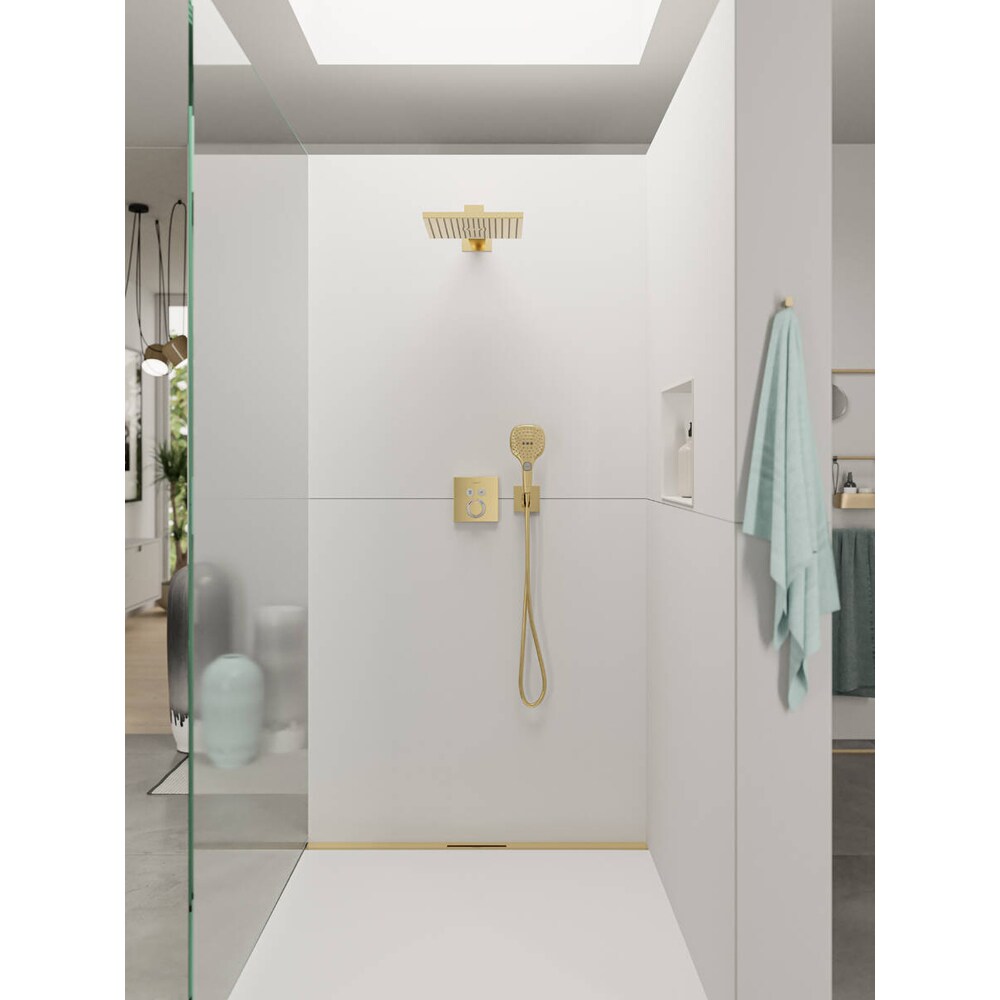 Baterie cada-dus HANSGROHE Shower Select 15763990, alama sanitara, auriu