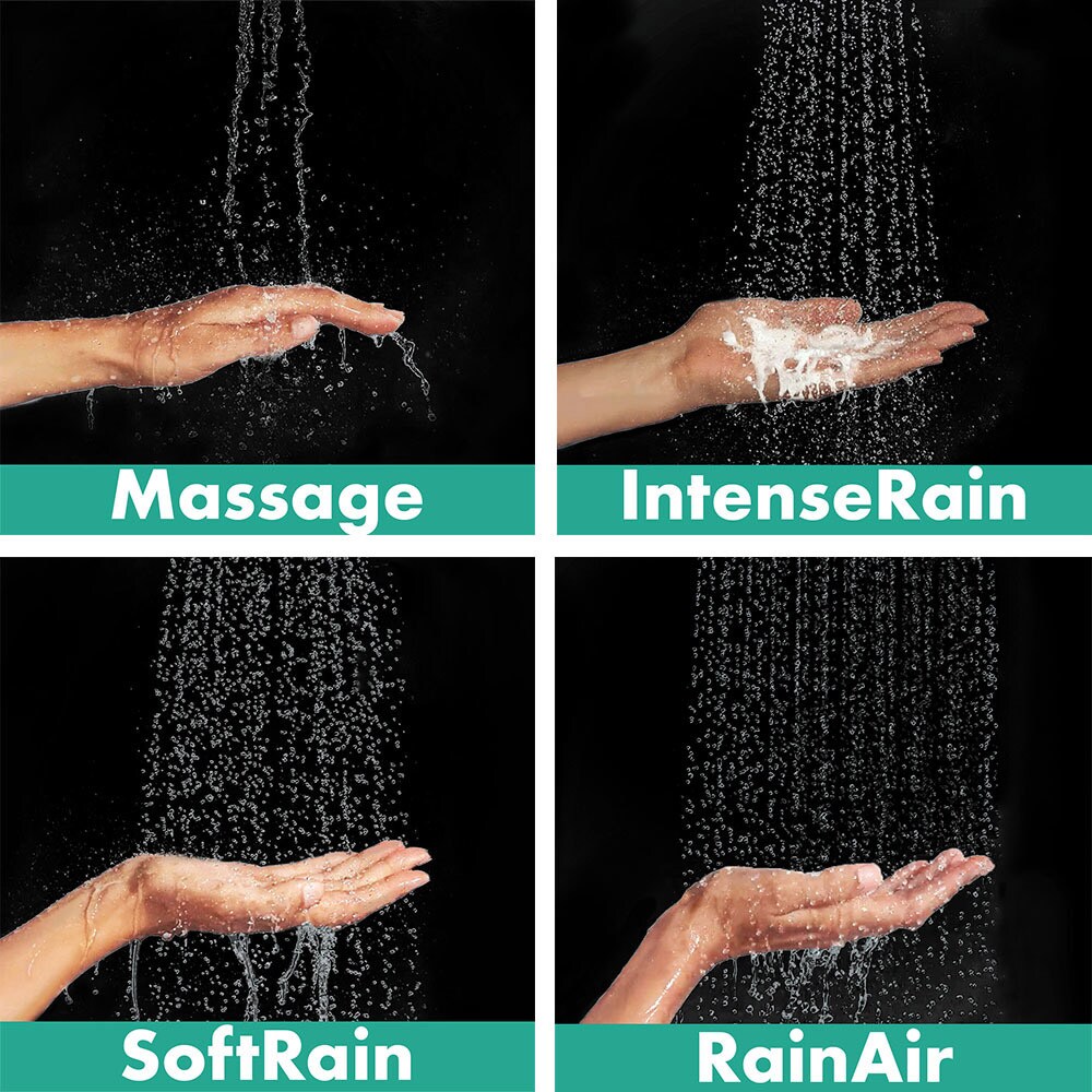 Sistem dus HANSGROHE Croma E 280 27630000, termostat, 2 functii, crom