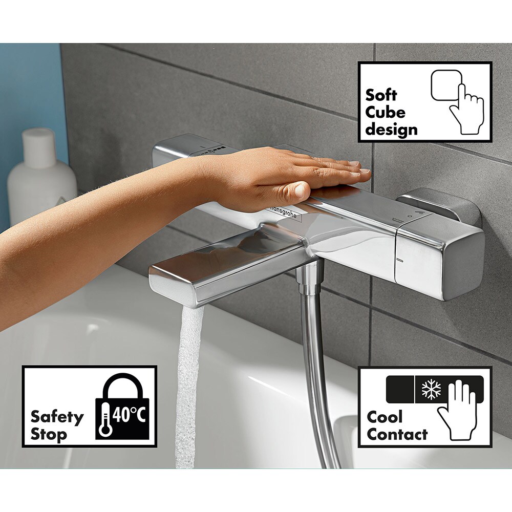 Sistem dus HANSGROHE Croma 280 27687000, termostat, 1 functie, crom