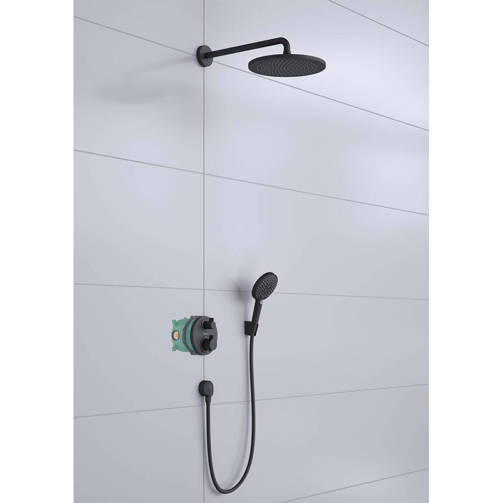 Sistem dus HANSGROHE Croma 280 27961670, 1 functie, negru