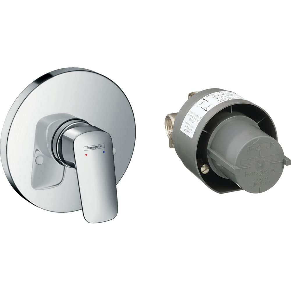 Baterie cada-dus HANSGROHE Logis 71666000, alama sanitara, crom