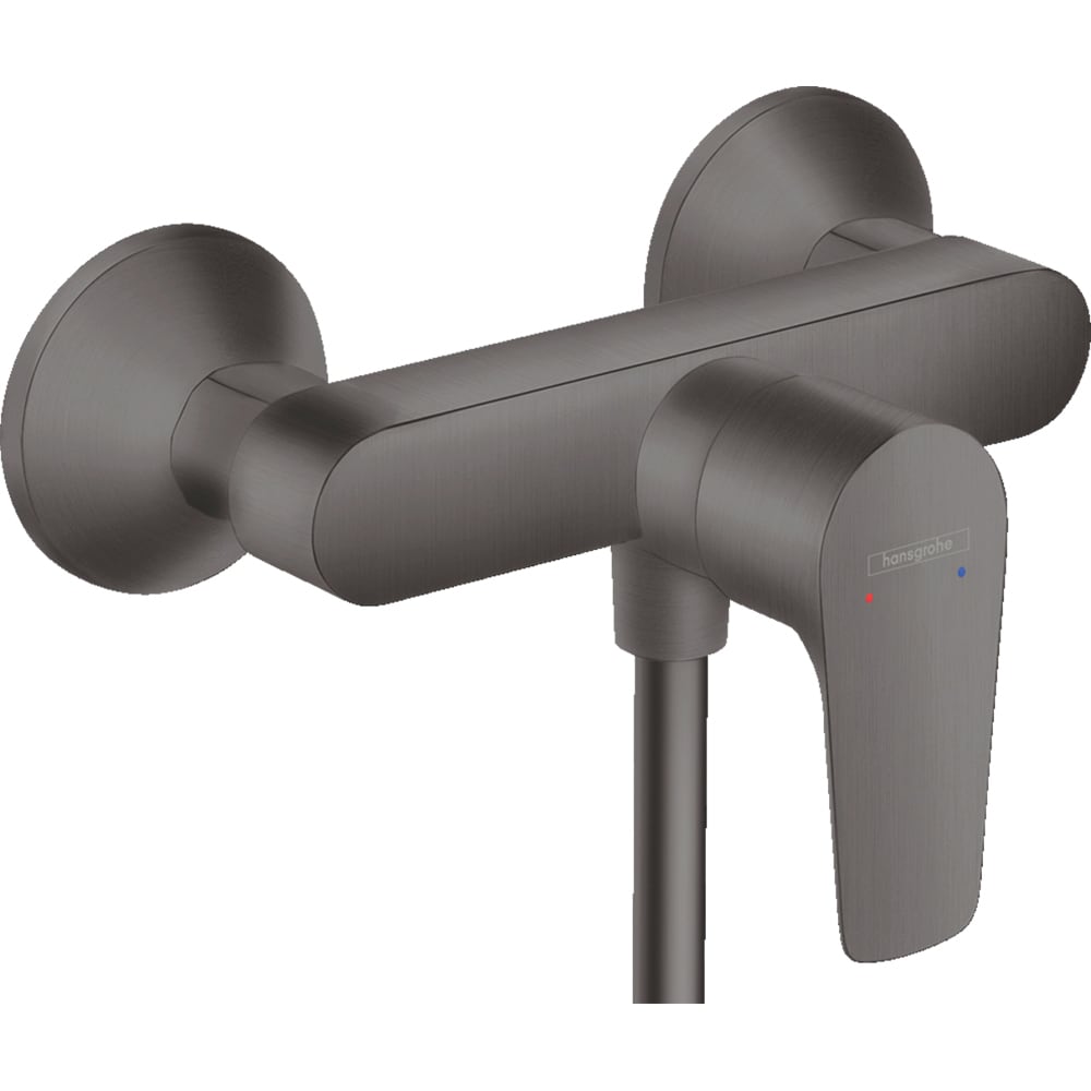 Baterie dus HANSGROHE Talis E 71760340, alama sanitara, negru periat