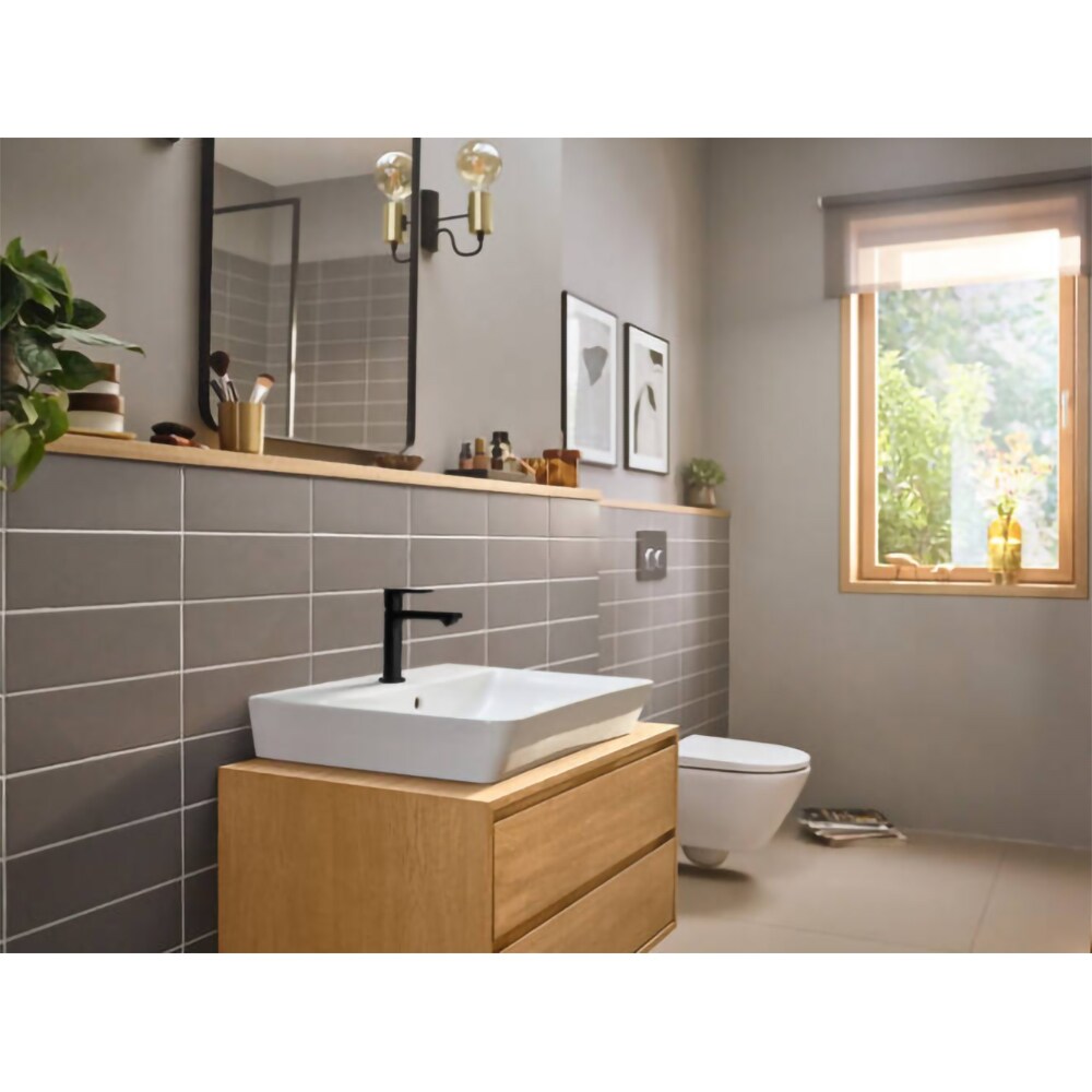Baterie lavoar HANSGROHE Rebris E 110 Cool Start 72559670, alama sanitara, negru