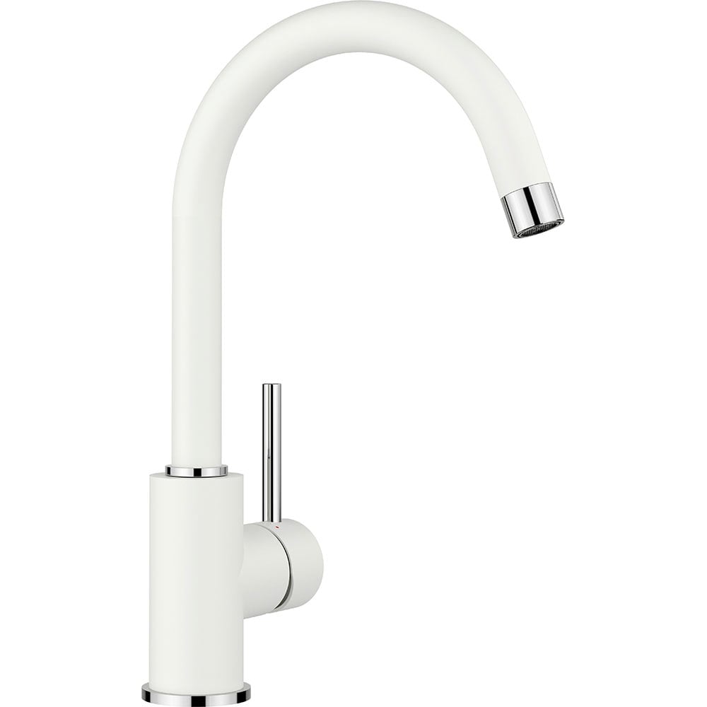 Baterie bucatarie BLANCO Mida, granit, alb